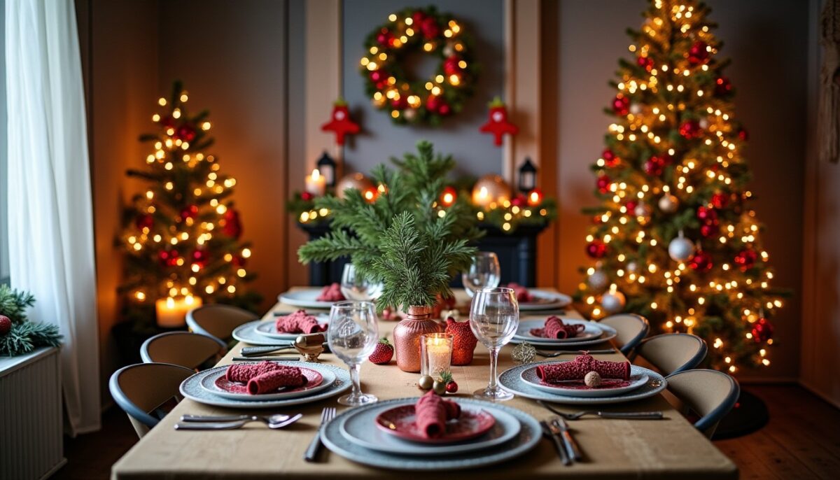Décoration de Noël : découvrez les tendances festives incontournables